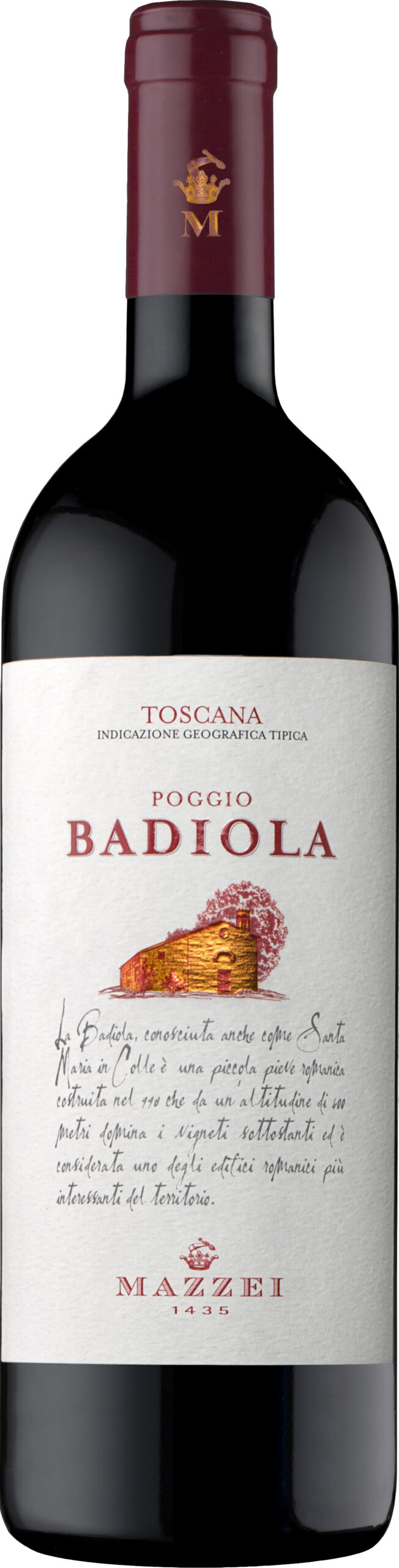 Поджио Бадиола Тоскана 2021 (Poggio Badiola Toscana 2021)