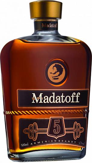 Бренди Мадатофф 5 лет 0.5л (Brandy Madatoff 5 y.o. 0.5l) Бренди Мадатофф 5 лет 0.5л (Brandy Madatoff 5 y.o. 0.5l)