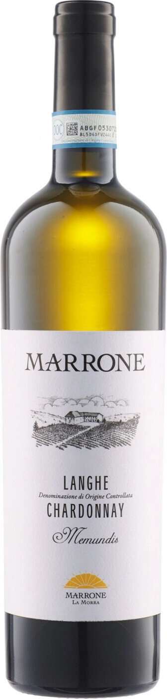 Фамилья Марроне Мемундис Ланге Шардоне 2021 (Famiglia Marrone Memundis Langhe Chardonnay 2021)
