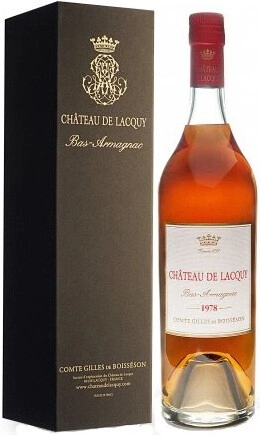 Шато де Лаки Ба-Арманьяк 1978 в п/у (Chateau de Lacquy Bas-Armagnac 1978 in g/b)