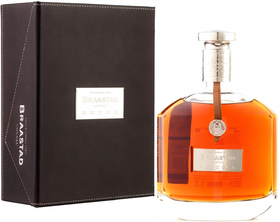 Коньяк Брастад Экстра в п/у (Cognac Braastad Extra in g/b)