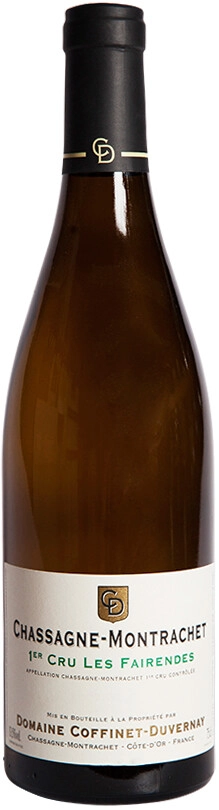 Домен Коффине-Дюверне Шассань-Монраше Премье Крю Ференд 2017 (Domaine Coffinet-Duvernay Chassagne-Montrachet 1er Cru Les Fairendes 2017)