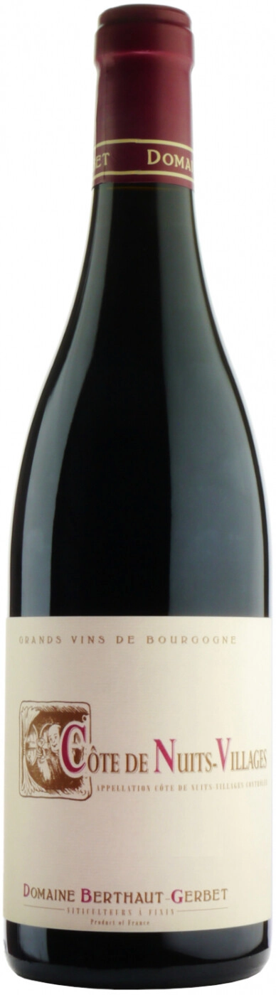 Домен Берто-Жербе Кот де Нюи-Вилляж 2017 (Domaine Berthaut-Gerbet Cote De Nuits-Villages 2017)