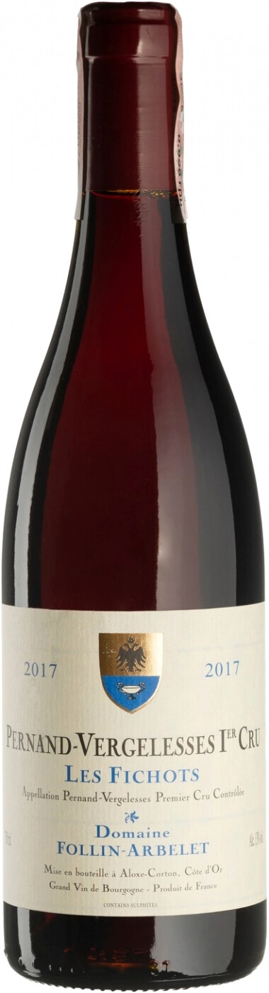 Домен Фоллин-Арбеле Пернан-Вержелес Премье Крю "Ле Фишо" 2017 (Domaine Follin-Arbelet Pernand-Vergelesses 1er Cru “Les Fichots” 2017)