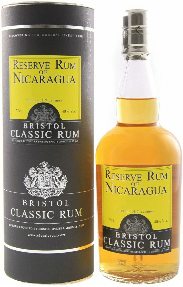 Бристоль Классик Ром Резерв Ром оф Никарагуа 1999 в п/у (Bristol Classic Rum Reserve Rum of Nicaragua 1999 in gift tube)