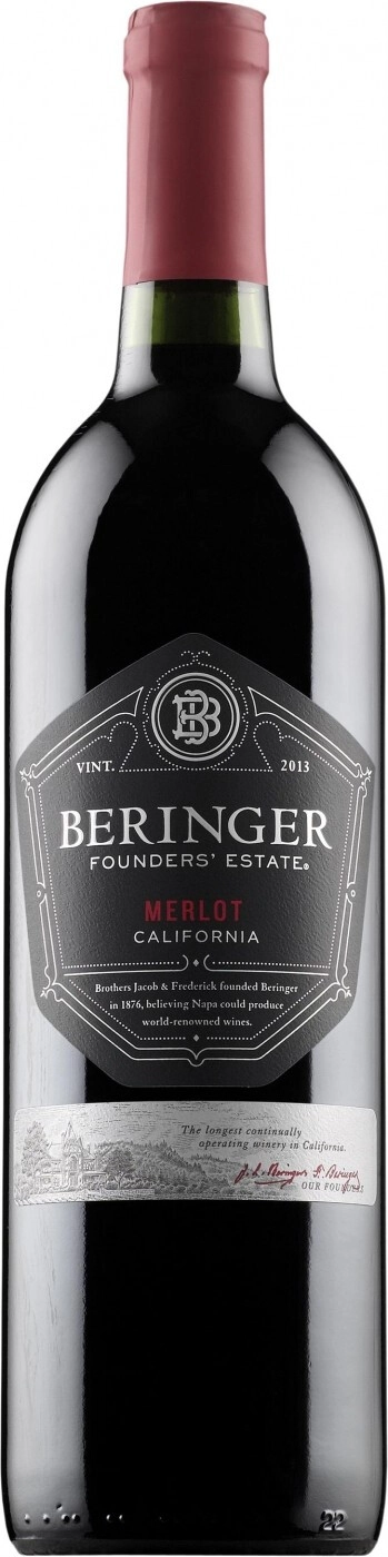 Беринджер Фаундер'с Эстейт Мерло 2017 (Beringer Founder's Estate Merlot 2017)