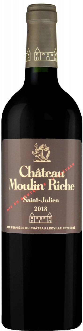 Шато Мулен Риш Сен-Жульен 2018 1,5л (Chateau Moulin Riche Saint-Julien 2018 1,5L)