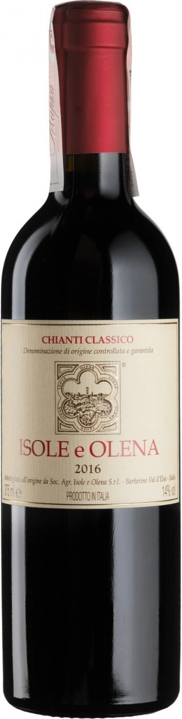 Изоле э Олена Кьянти Классико 2016 0.375л (Isole e Olena Chianti Classico 2016 0.375l)