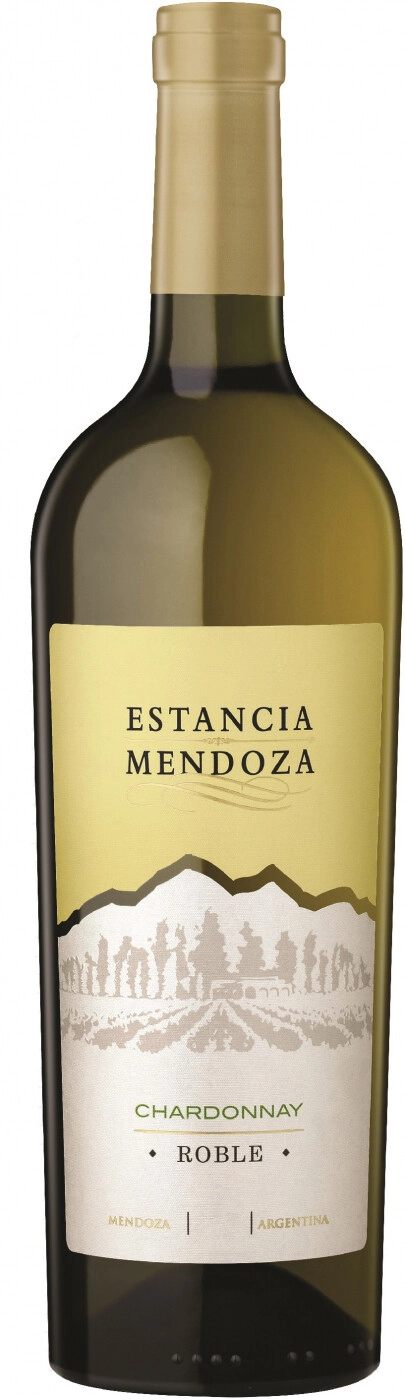 Эстансия Мендоса Робле Шардоне 2021 (Estancia Mendoza Roble Chardonnay 2021)