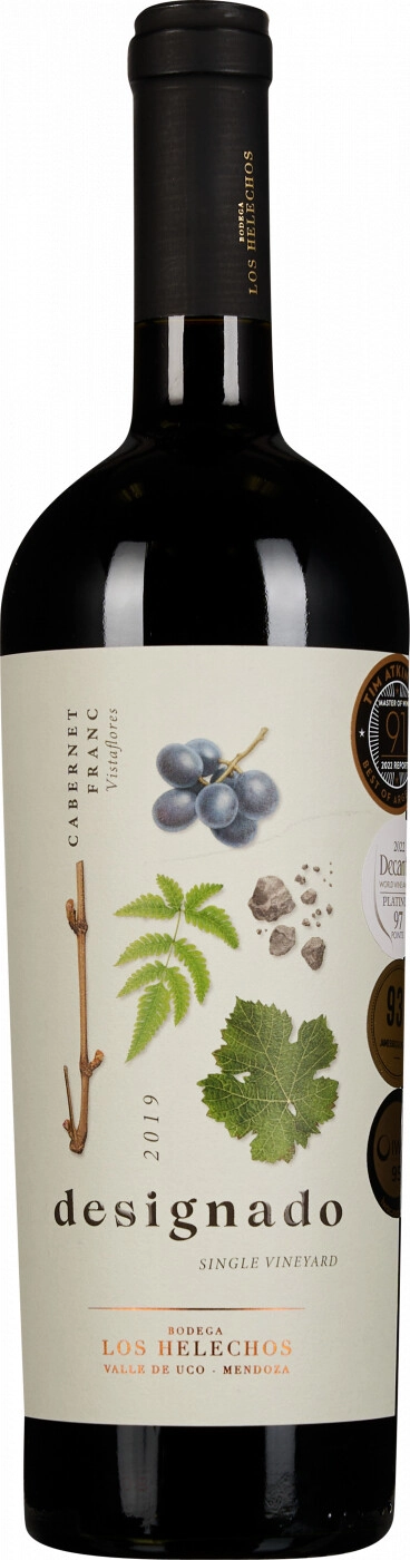 Лос Элечос Десиньядо Каберне Фран 2019 (Los Helechos Designado Cabernet Franc 2019)