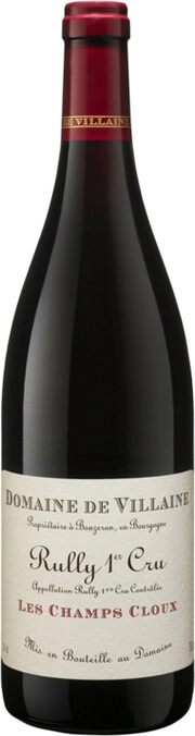 Домен де Виллен Руйи Премье Крю Ле Шам Клу 2018 (Domaine de Villaine Rully 1er Cru Les Champs Cloux 2018)