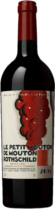 Ле Пти Мутон де Мутон Ротшильд 2014 (Le Petit Mouton de Mouton Rothschild 2014)