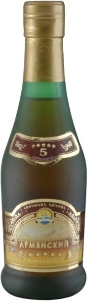 Армянский Коньяк 5* 0.25л (Armenian Cognac 0.25l)