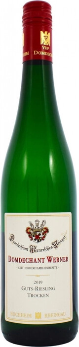 Домдешант Вернер Рислинг Трокен Рейнгау 2019 (Domdechant Werner Riesling Trocken Rheingau 2019)