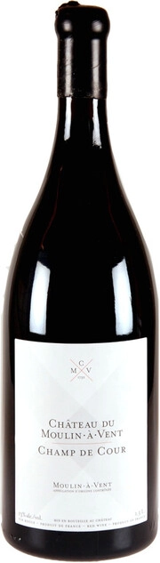 Шато дю Мулен-а-Ван Шам де Кур 2011 1.5л (Chateau du Moulin-a-Vent Moulin-a-Vent Champ de Cour 2011 1.5л)