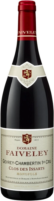Февле Жевре-Шамбертен Премье Крю Кло Де Зисар 2019 1.5л (Faiveley Gevrey-Chambertin 1er Cru Clos des Issarts 2019 1.5l)