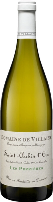 Домен де Виллен Сент-Обен Премье Крю Ле Перрьер 2018 (Domaine de Villaine Saint-Aubin 1er Cru Les Perrieres 2018)