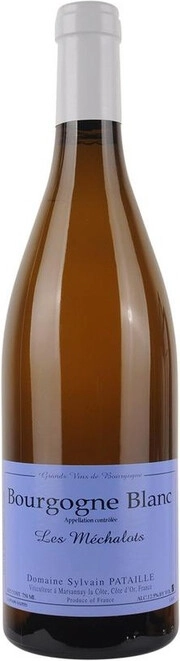 Домен Сильван Патай Бургонь Блан Ле Мешалот 2018 (Domaine Sylvain Pataille Bourgogne Blanc Mechalots 2018)