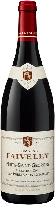 Домен Февле Нюи-Сен-Жорж Премье Крю Ле Поре-Сен-Жорж 2018 1.5л (Domaine Faiveley Nuits-St-Georges 1er Cru Les Porets St-Georges 2018 1.5l)