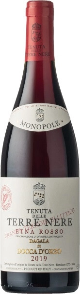 Тенута делле Терре Нере Этна Россо Дагала ди Вокка д'Орзо 2019 (Tenuta delle Terre Nere Etna Rosso Dagala di Bocca d'Orzo 2019)