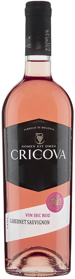 Крикова Каберне Совиньон Розовое 2016 (Cricova Cabernet Sauvignon Rose 2016)
