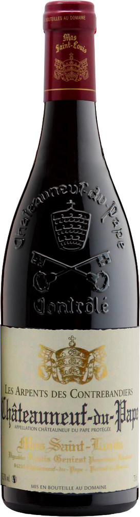 Ма Сан Луи Шатонеф-дю-Пап Ле Арпан де Контребандье 2016 (Mas Saint Louis Chateaunef-du-Pape Les Arpents Des Contrebandiers 2016) Ма Сан Луи Шатонеф-дю-Пап Ле Арпан де Контребандье 2017 (Mas Saint Louis Chateaunef-du-Pape Les Arpents Des Contrebandiers 2017)