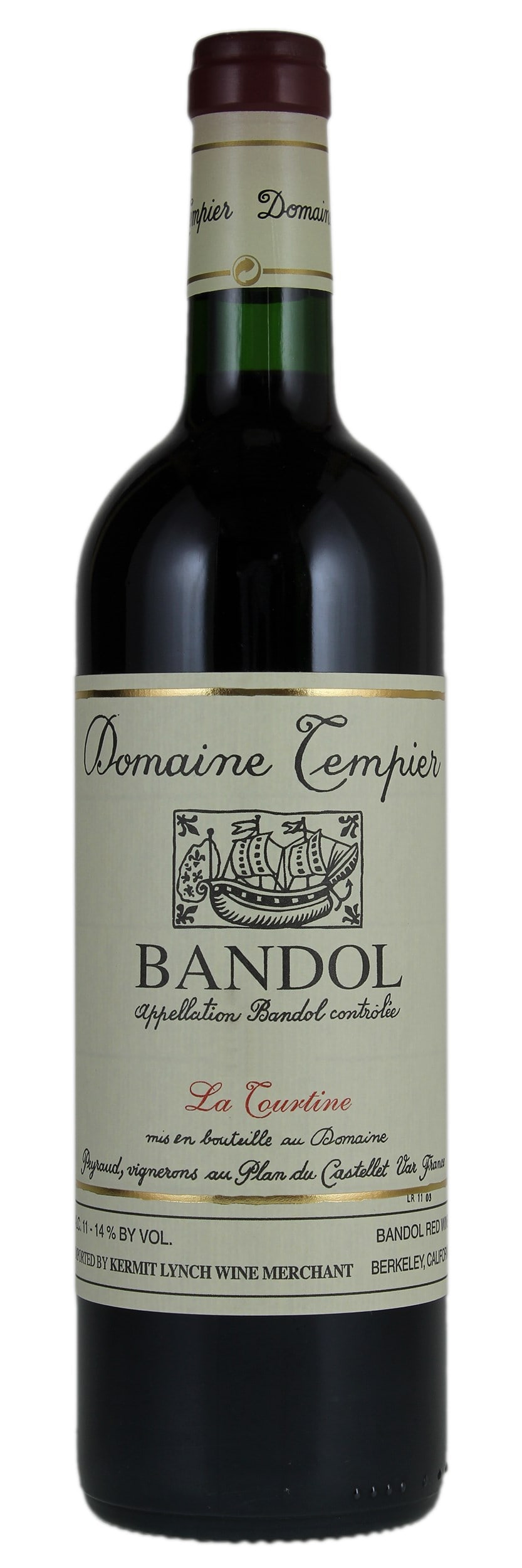 Домен Тампье Бандоль Руж Ля Туртин 2018 (Domaine Tempier Bandol Rouge La Tourtine 2018) Домен Тампье Бандоль Руж Ля Туртин 2018 (Domaine Tempier Bandol Rouge La Tourtine 2018)