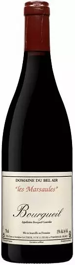 Домен Дю Бель Эр Бургей Руж Ле Марсоль 2017 (Domaine Du Bel Air Bourgueil Rouge Les Marsaules 2017)