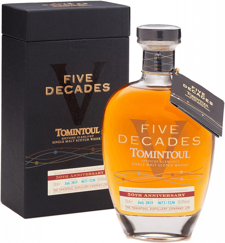 Томинтул Файв Декейдс в п/у (Tomintoul Five Decades in g/b)