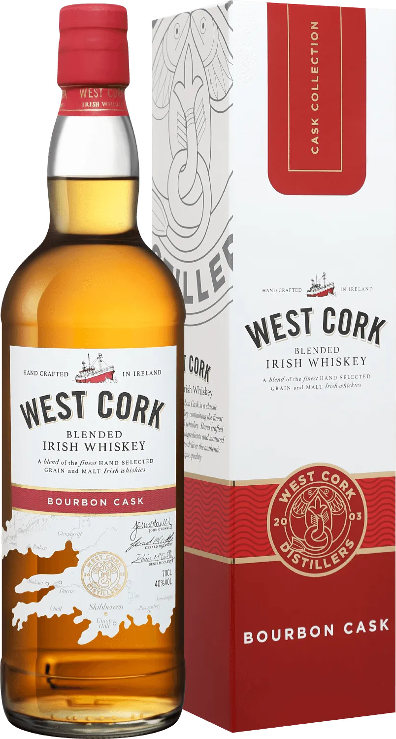 Вест Корк Бурбон Каск в п/у (West Cork Bourbon Cask in g/b)