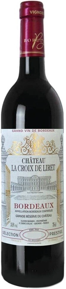 Шато Круа де Лирэ 2020 (Chateau Croix de Liret 2020)