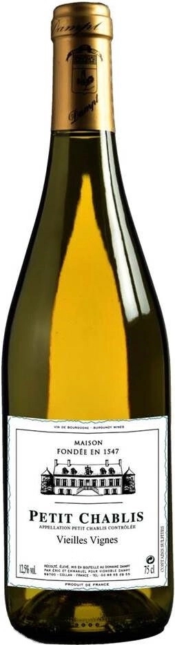 Дампт Фрэр Пти Шабли Вьей Винь 2022 (Dampt Freres Petit Chablis Vieilles Vignes 2022) Дампт Фрэр Пти Шабли Вьей Винь 2022 (Dampt Freres Petit Chablis Vieilles Vignes 2022)
