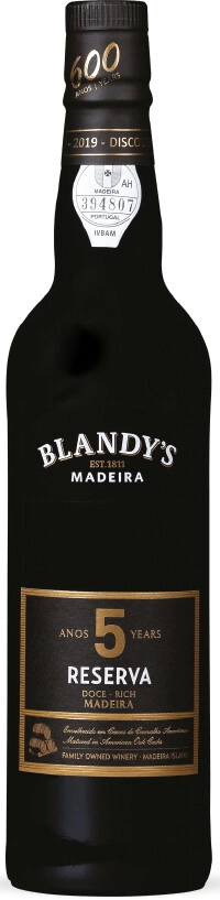 Бленди'с Резерва Рич 5 лет (Blandy's Reserva Rich 5 Years Old)