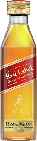 Джонни Уокер Рэд Лейбл 50мл (Johnnie Walker Red Label 50ml) Джонни Уокер Рэд Лейбл 50мл (Johnnie Walker Red Label 50ml)