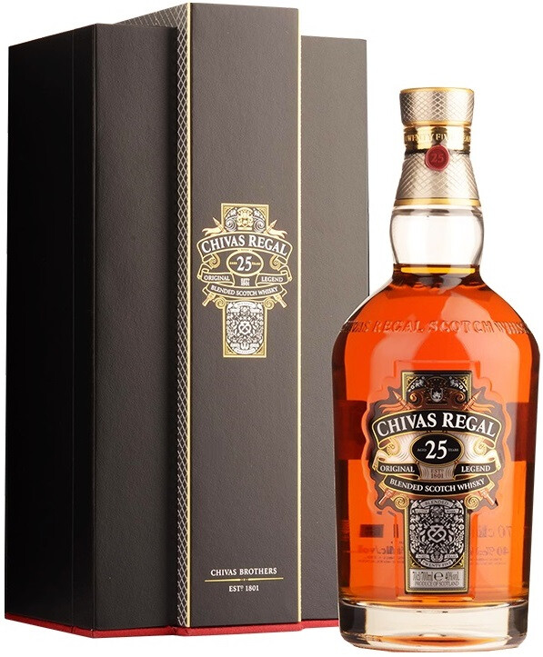 Чивас Ригал 25 лет в п/у (Chivas Regal 25 Years in g/b) Чивас Ригал 25 лет в п/у (Chivas Regal 25 Years in g/b)