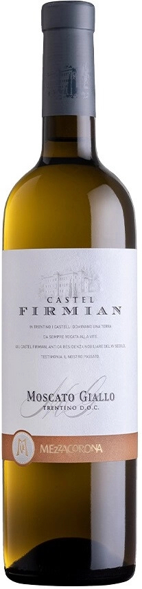 Кастель Фирмиан Москато Джалло (Castel Firmian Moscato Giallo) Кастель Фирмиан Москато Джалло 2023 (Castel Firmian Moscato Giallo 2023)