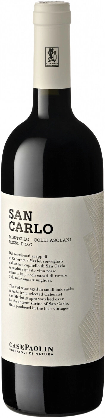 Казе Паолин Сан Карло Монтелло-Колли Азолани Россо 2017 (Case Paolin San Carlo Montello-Colli Asolani Rosso 2017)
