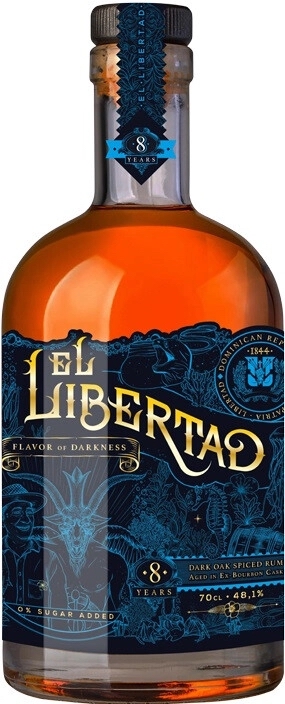 Эль Либертад Аромат Тьмы Тёмный Дуб Пряный 8-летний (El Libertad Flavor of Darkness Dark Oak Spiced 8 Years Old) Эль Либертад Аромат Тьмы Тёмный Дуб Пряный 8-летний (El Libertad Flavor of Darkness Dark Oak Spiced 8 Years Old)
