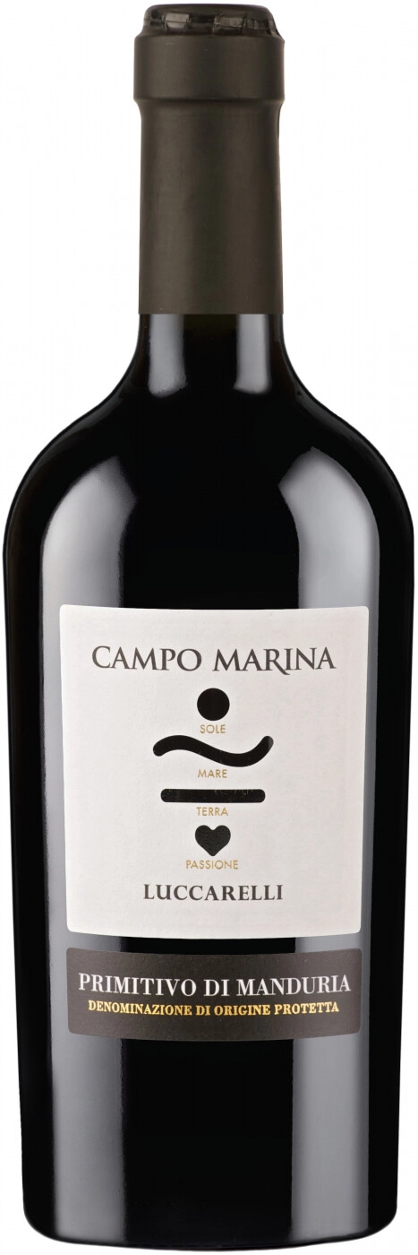 Луккарелли Кампо Марина Примитиво ди Мандурия 2020 (Luccarelli Campo Marina Primitivo di Manduria 2020) Луккарелли Кампо Марина Примитиво ди Мандурия 2020 (Luccarelli Campo Marina Primitivo di Manduria 2020)