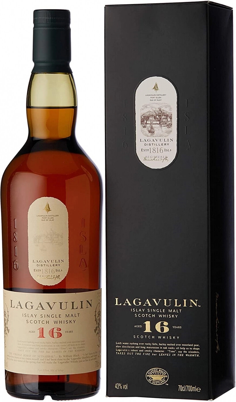 Лагавулин Молт 16-летний в п/у (Lagavulin Malt 16 years old in g/b)