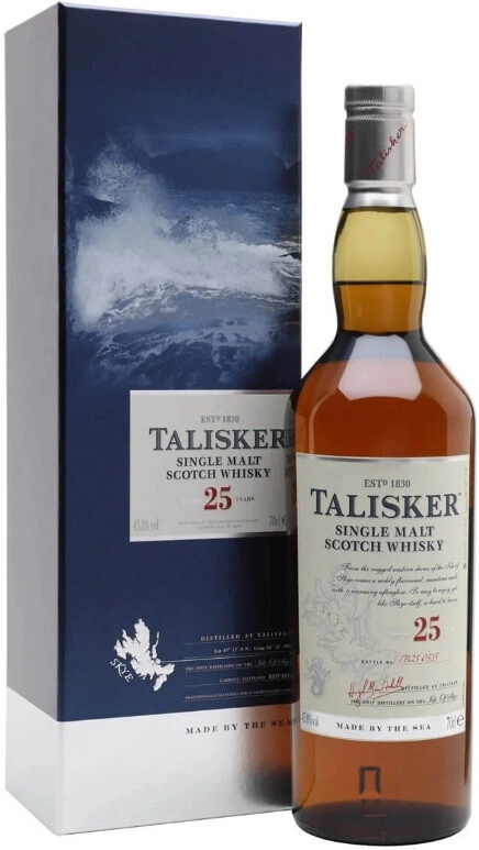 Талискер 25 лет в п/у (Talisker 25 Years Old in g/b) Талискер 25 лет в п/у (Talisker 25 Years Old in g/b)