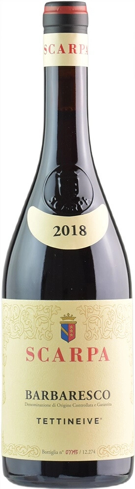 Скарпа Теттиневе Барбареско 2018 (Scarpa Tettineive Barbaresco 2018) Скарпа Теттиневе Барбареско 2018 (Scarpa Tettineive Barbaresco 2018)