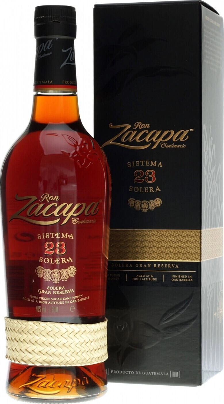Закапа Сэнтэнарио Солера Гран Резерва 23 в п/у (Zacapa Centenario Solera Gran Reserva 23 in g/b) Закапа Сэнтэнарио Солера Гран Резерва 23 в п/у (Zacapa Centenario Solera Gran Reserva 23 in g/b)