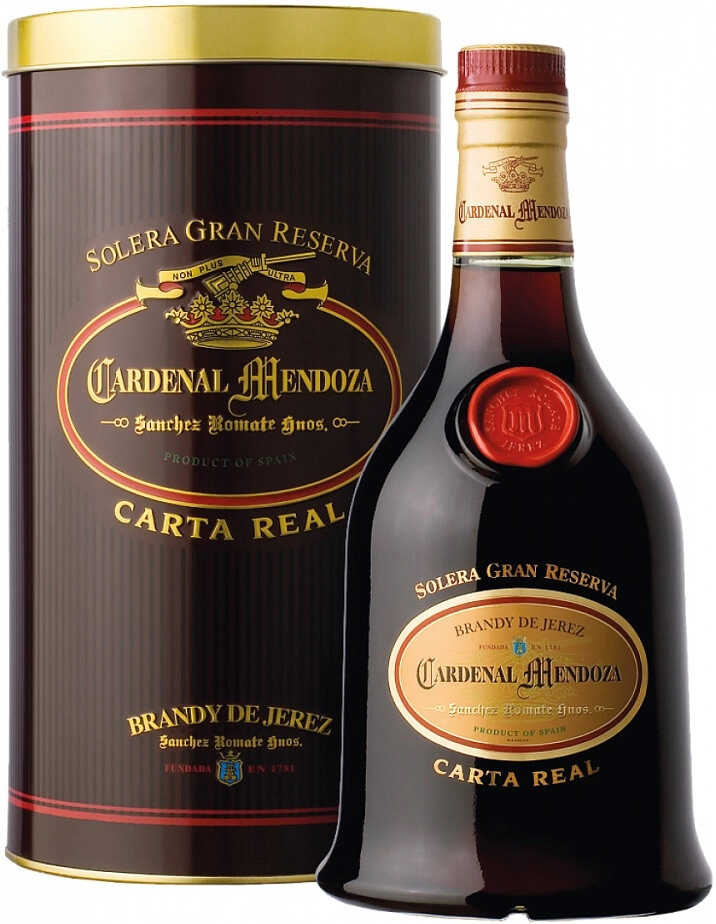Кардинал Мендоса Карта Реал Солера Гран Резерва в п/у (Cardenal Mendoza Carta Real Solera Gran Reserva in g/b) Кардинал Мендоса Карта Реал Солера Гран Резерва в п/у (Cardenal Mendoza Carta Real Solera Gran Reserva in g/b)