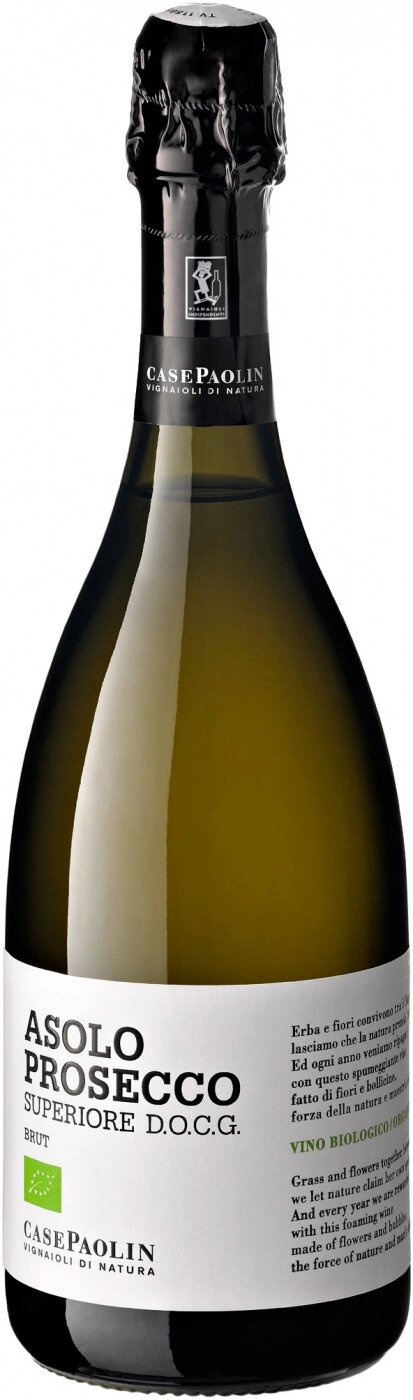 Казе Паолин Азоло Просекко Суперьоре Брют 1.5л 2020 (Case Paolin Asolo Prosecco Superiore Brut 1.5L 2020)