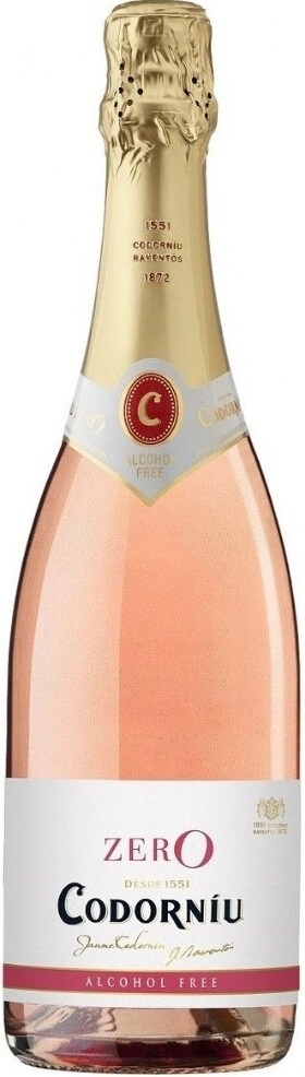 Кодорнью Зеро Розе безалкогольное 2022 (Codorniu Zero Rose Alkohol Free 2022)