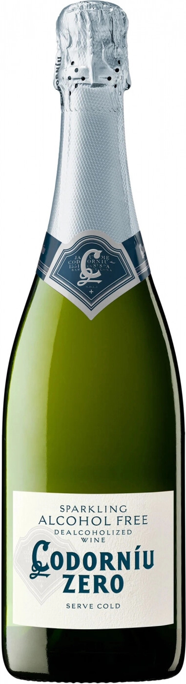 Кодорнью Зеро безалкогольное 2022 (Codorniu Zero Alkohol Free 2022)