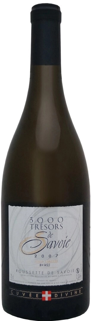 3000 Трезор Де Савуа Кюве Дивин Русет Де Савуа 2007 (3000 Trésors de Savoie Cuvée Divine Roussette de Savoie 2007) 3000 Трезор Де Савуа Кюве Дивин Русет Де Савуа 2007 (3000 Trésors de Savoie Cuvée Divine Roussette de Savoie 2007)