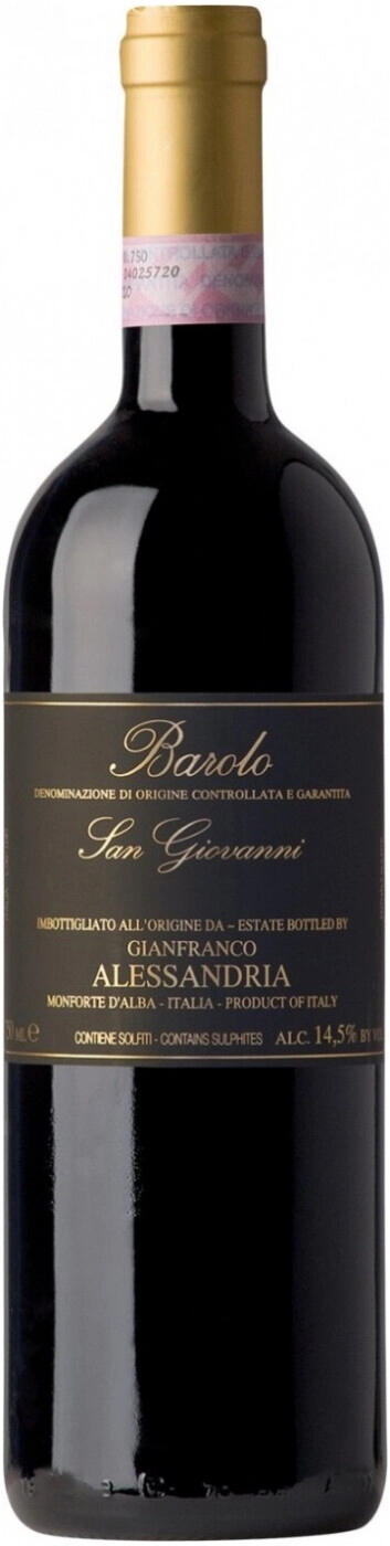 Алессандриа Джанфранко Бароло Сан Джованни 2017 1.5л (Alessandria Gianfranco Barolo San Giovanni 2017 1.5L)