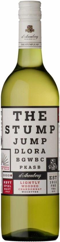 д'Аренберг Стамп Джамп Лайтли Вудид Шардоне 2022 (d'Arenberg The Stump Jump Lightly Wooded Chardonnay 2022) д'Аренберг Стамп Джамп Лайтли Вудид Шардоне 2022 (d'Arenberg The Stump Jump Lightly Wooded Chardonnay 2022)